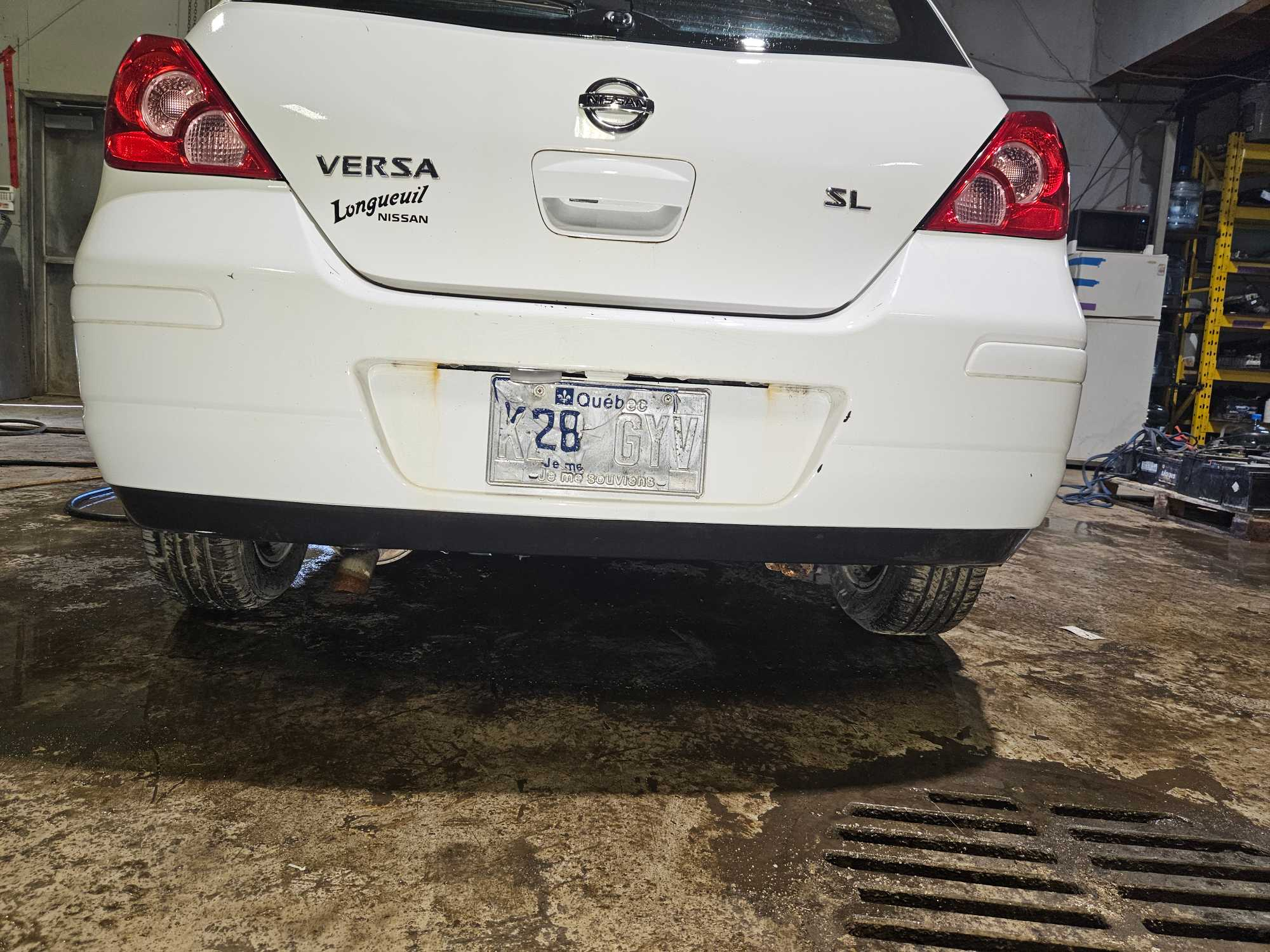 Rear Bumper Cover-2009  NISSAN VERSA