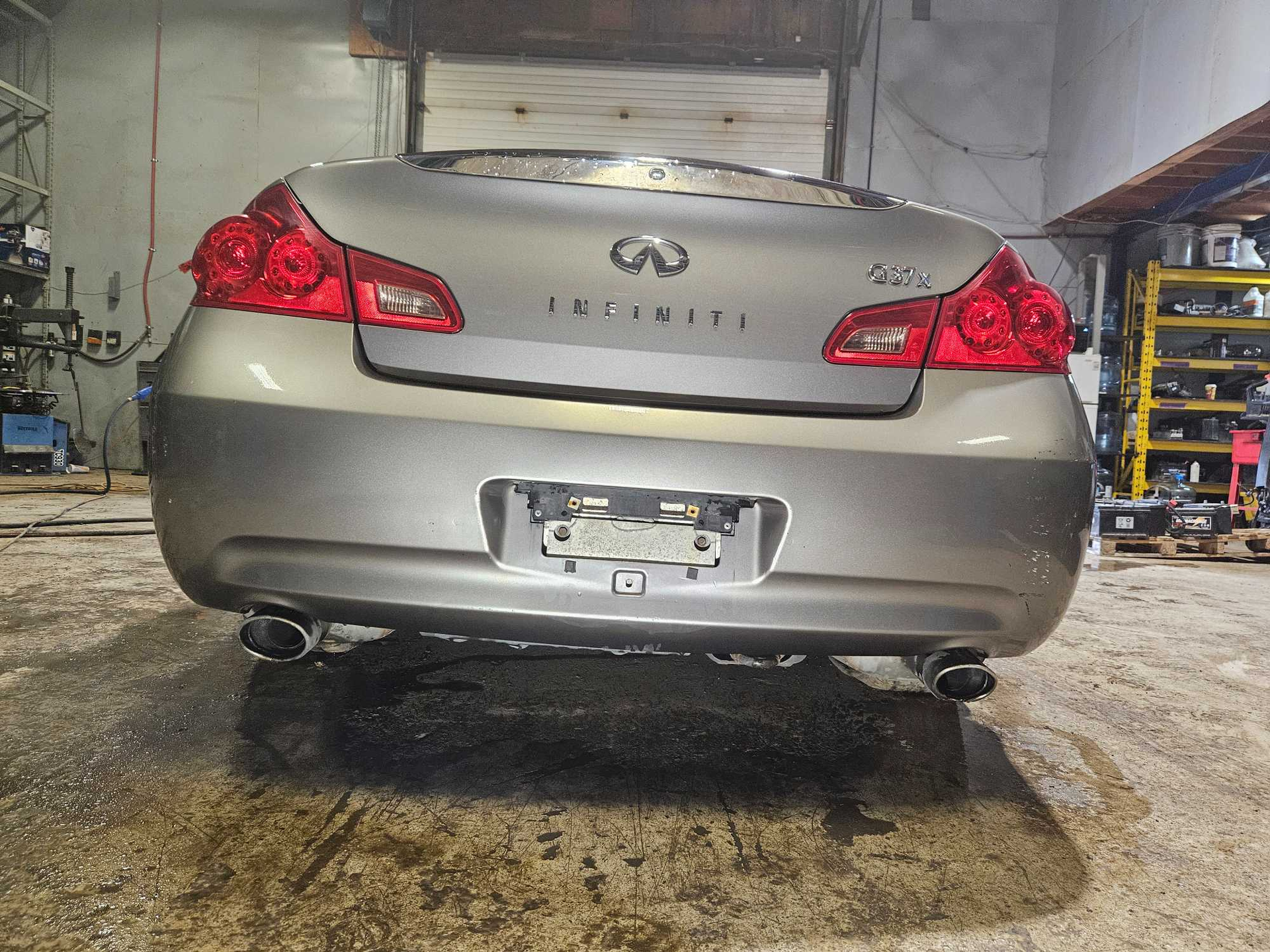 Rear Bumper Cover-2009  INFINITI G37