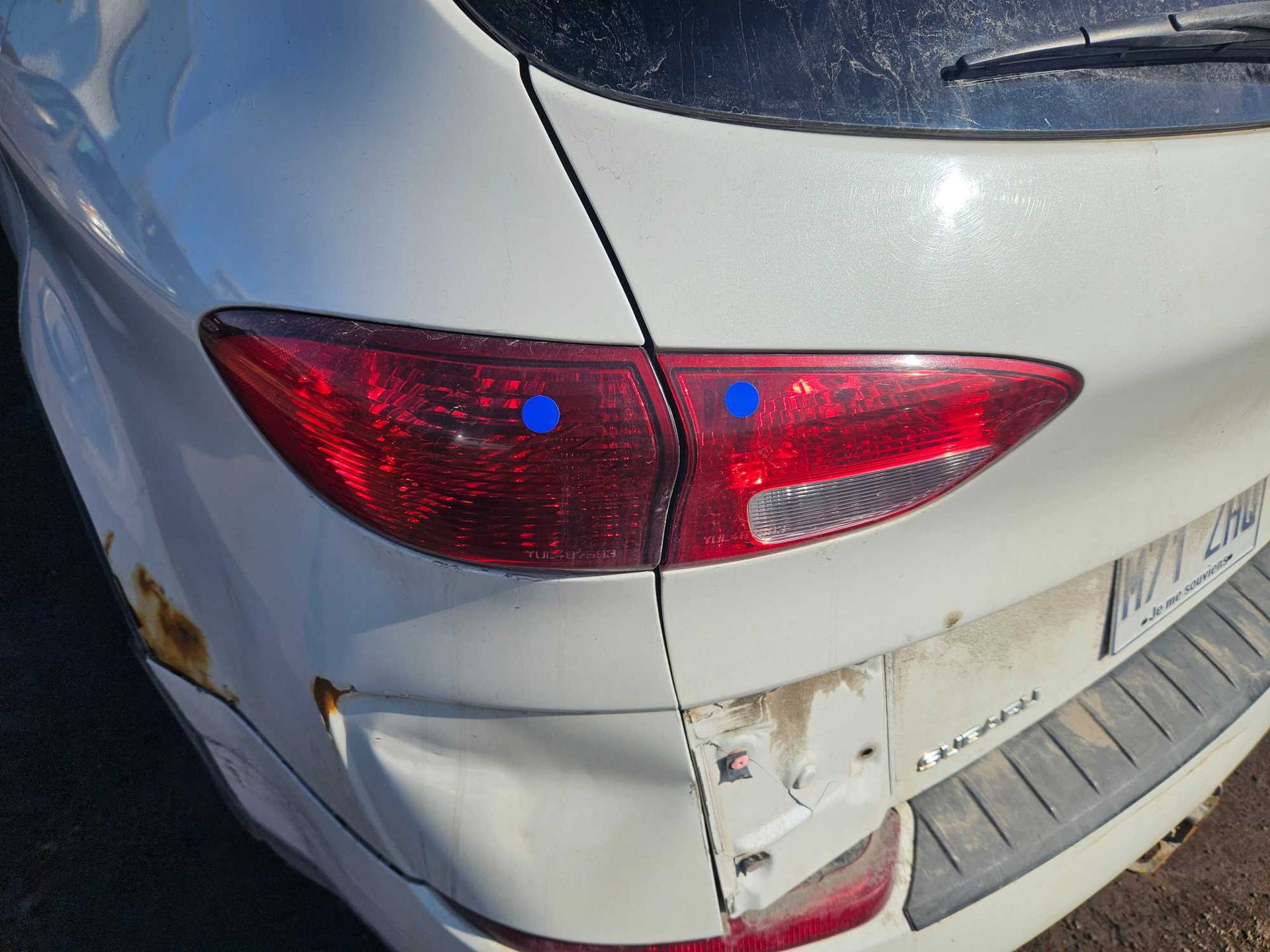 Passenger Side Tail Light - 2006 Subaru Tribeca (Red, Grade A Condition)