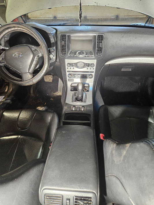 Center Console-2009  INFINITI G37